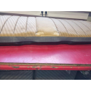 Sitzbezug Rücksitzbank Stoff Dattel hinten Mercedes W126 1269202546 8324