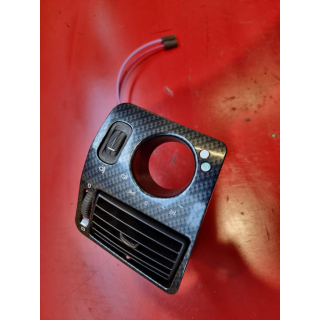 Düse Lüftungsdüse links Carbon Heizung Klima Mercedes R170 1708300154 1708301754