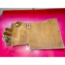 Teppich Fußraum Fahrerseite dattel Mercedes W126 SE SEL SEC 1266805140 8384