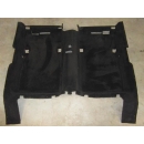 Teppich Fußraum komplett schwarz Mercedes W126 SEL 1266801446 7088