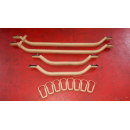 4 Haltegriffe Dachhimmel Mercedes braun brasil dattel...