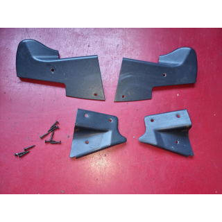 4x Abdeckblende Beschlag Tür schwarz Mercedes R170 SLK 1707280121 1707280221