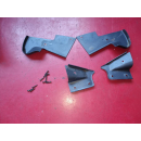 4x Abdeckblende Beschlag Tür schwarz Mercedes R170 SLK 1707280121 1707280221