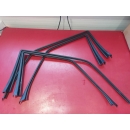 4x Verkleidung Türrahmen schwarz Mercedes W126 SEL 1267250371