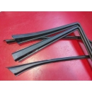 4x Verkleidung Türrahmen schwarz Mercedes W126 SEL 1267250371