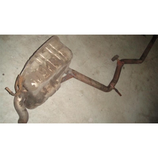 Auspufftopf Endschalldämpfer links E280 E320 CDI Mercedes W211 2114906221