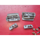 Verschluss Griff Deckel Hutablage grau Mercedes W126 1268400294 1268460044
