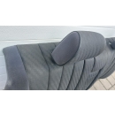Kopfstützen hinten Stoff schwarz Nachrüstset Sitzlehne Mercedes W126 SE SEL