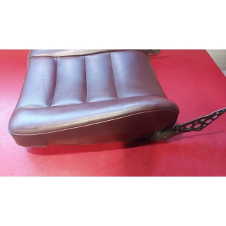 Sitzbezug Sitzlehne Softleder rot mittelrot Mercedes W126 SE SEL 1269105547 3132