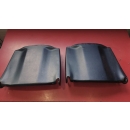 2x Verkleidung Sitz Lehne schwarz Mercedes W126 SE SEL...