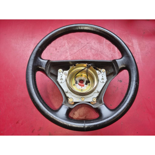 Lederlenkrad Sportline bei Airbag 390 mm Mercedes R129 W140 W124 W202 1404604703
